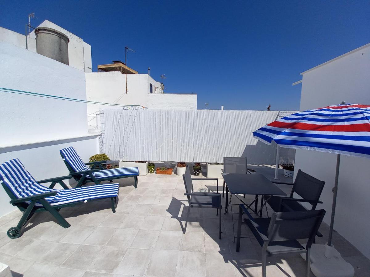 Casa Malakita With Private Seaview Roof Terrace Daire Conil De La Frontera Dış mekan fotoğraf